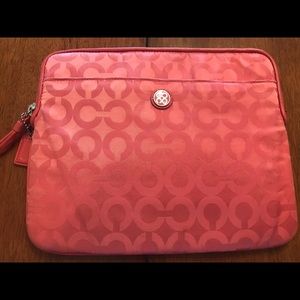Coach iPad Case